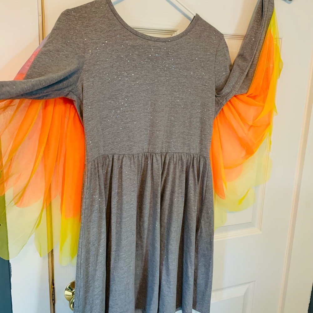 Cat and Jack size XL SPARKLE WING DRESS!!